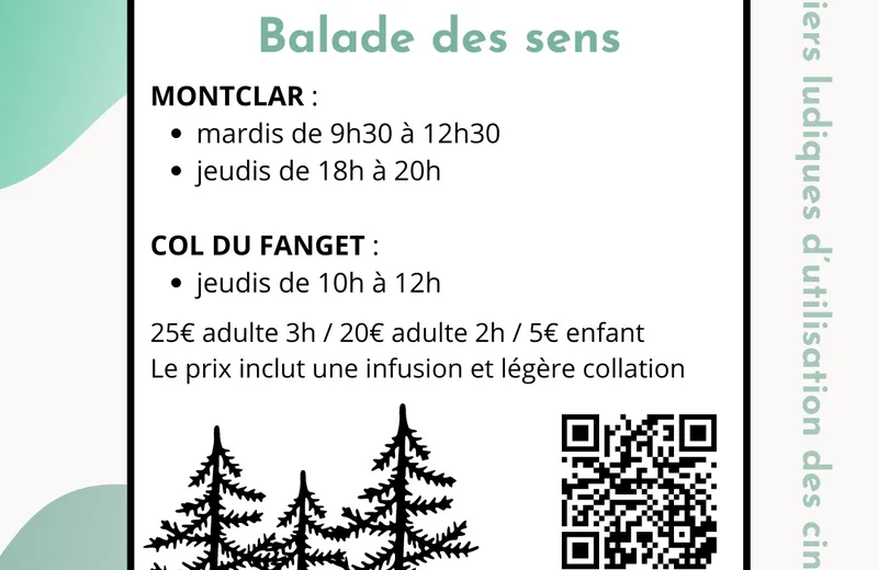 Balade des sens d’été à Montclar