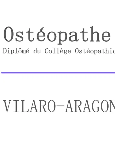 Théo Vilaro-Aragon – Ostéopathe