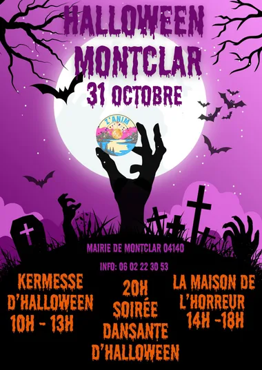 Halloween Party à Montclar