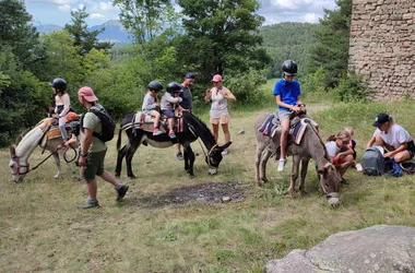 Balade de Montclar à La Bréole avec Tis'Ânes