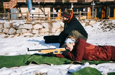 Animation Biathlon au Fanget