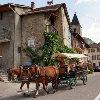 Balade en calèche dans les Clues de Barles