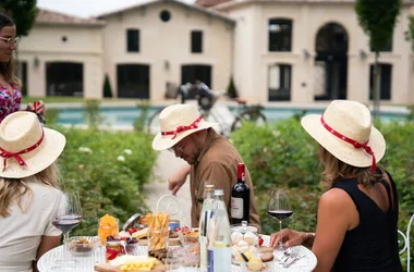 Déjeuner vigneron au Château Montlabert