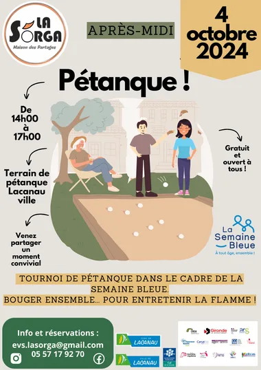 Tournoi de pétanque – La Sorga