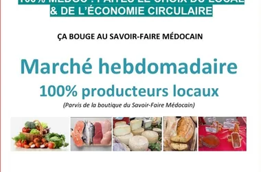 Marché 100% producteurs médocains