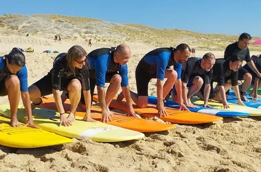 Surf avec l’Andade