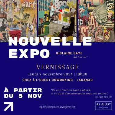 Exposition de l’artiste plasticienne Gislaine Gaye