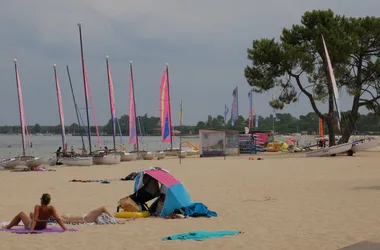 Plage surveillée de Maubuisson