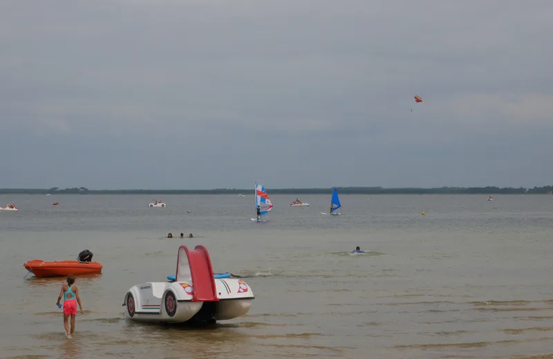 Plage surveillée de Maubuisson