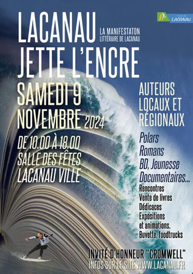 Salon littéraire : Lacanau jette l’encre