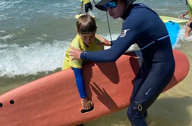 Surf avec l’Andade