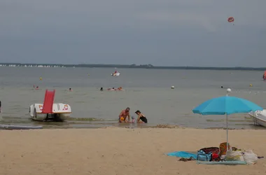 Plage surveillée de Maubuisson