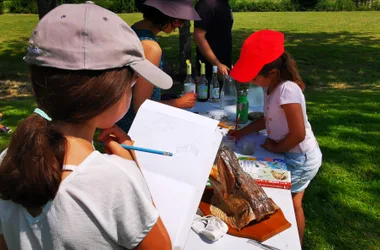 Balade créative “Art nature et dessin” au Moulin de Périssac