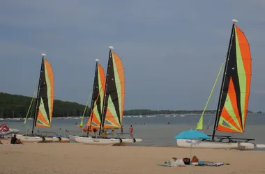 Plage surveillée de Maubuisson