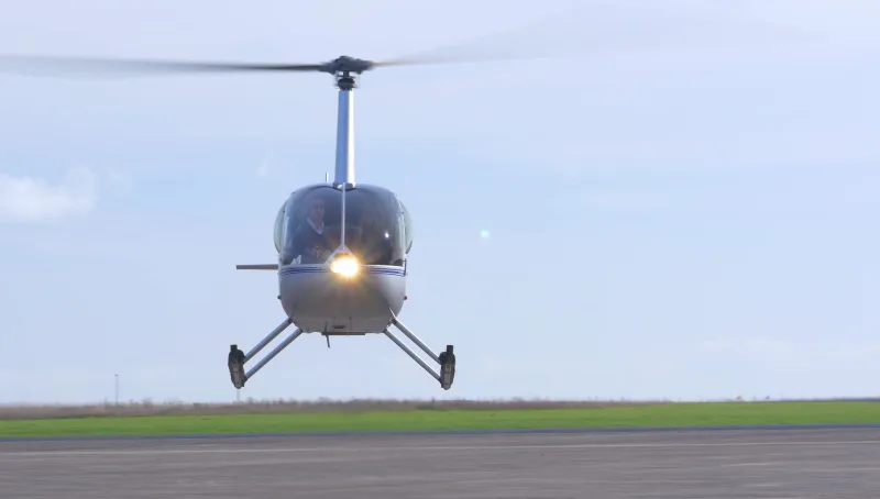 Egide Aviation - Vue du ciel en hélicoptère