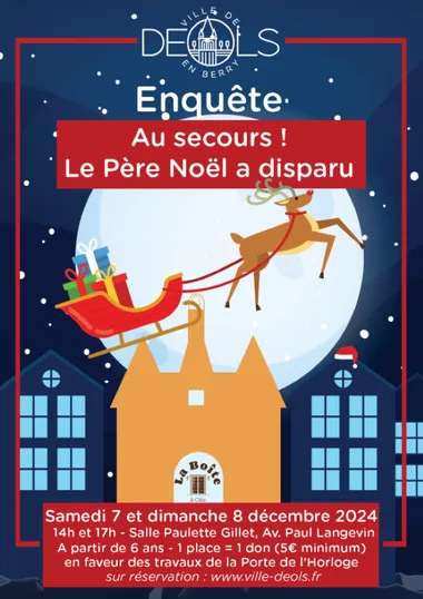 Au secours ! le Père Noël a disparu