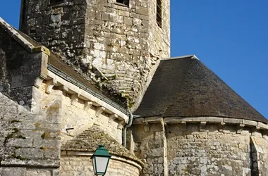 Clocher Eglise romane de Chatain