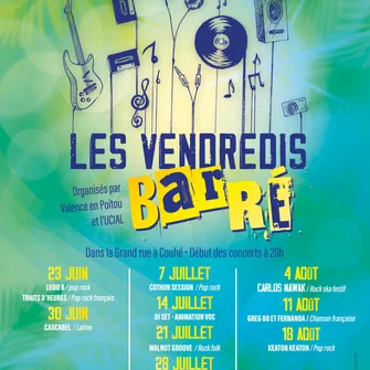 Les vendredis BarRé