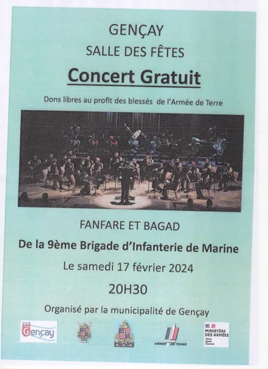 Concert à Gençay 2024