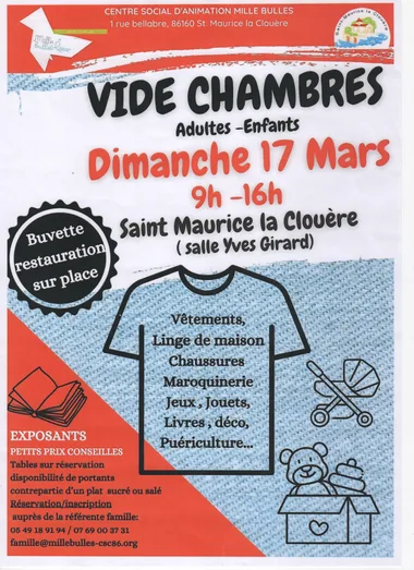 Vide chambres