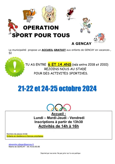 Opération Sport pour Tous