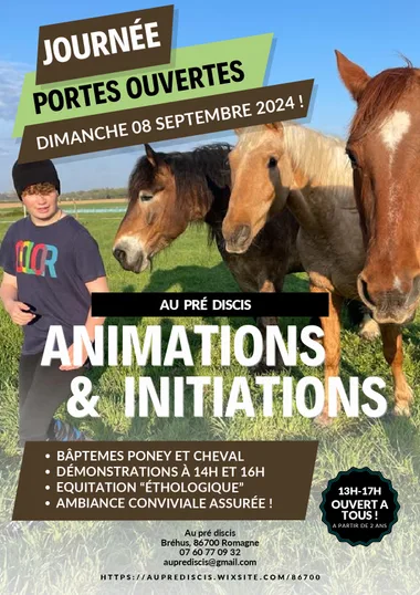 Portes Ouvertes Au Pré Discis