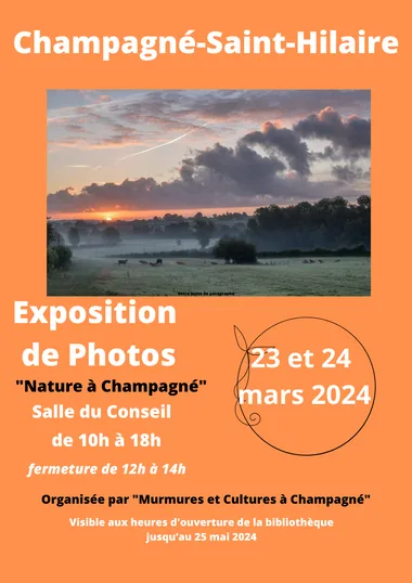 Exposition photos à Champagné