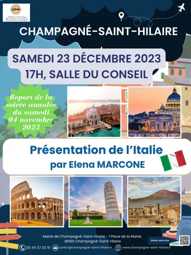 Présentation de l’Italie