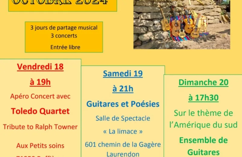 Premières Rencontres de Guitares à Sivignon