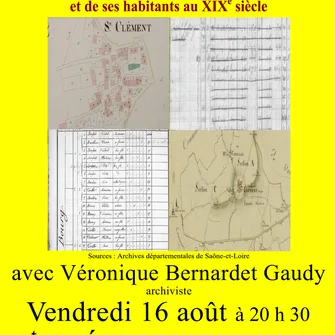 Conférence des Vendredis de Saint-Clément : “Faire l’histoire de sa maison et de ses habitants au XIXe siècle”