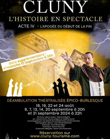 CLUNY, l’histoire en spectacle – Acte IV