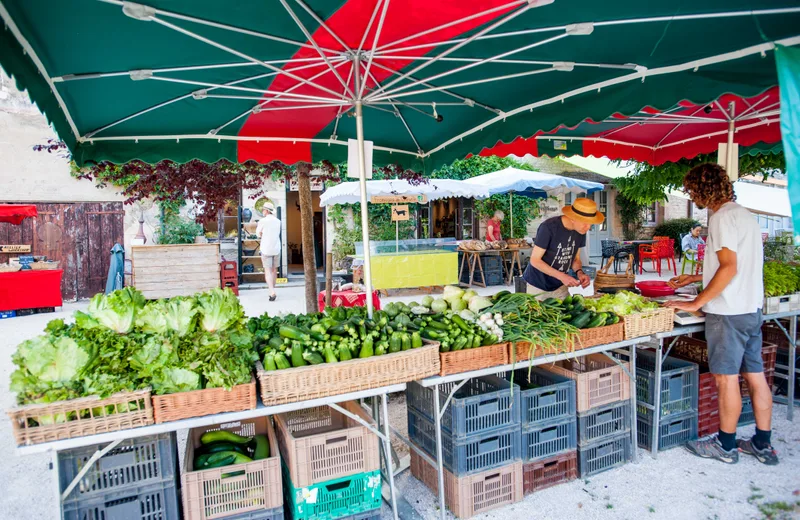 Marché paysan et bio