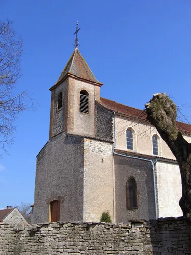 Cortevaix : église Saint-Jean-Baptiste et son clocher