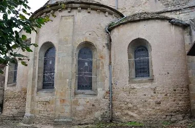 Saint-André-le-Désert : chevet roman de l'église Saint-André