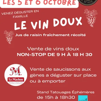 Week-end vin nouveau à  la Cave d’Azé