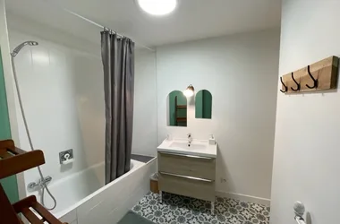 Salle de bain commune