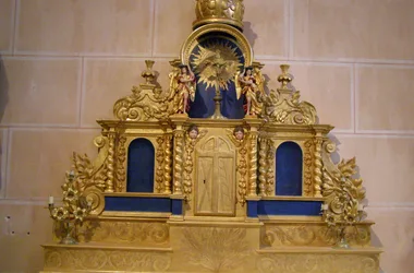 Saint-Huruge : Retable baroque restauré