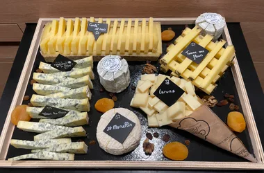 Plateau de fromages prédécoupés (Apéritif)