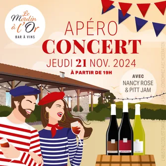 Apéro concert Beaujolais nouveau