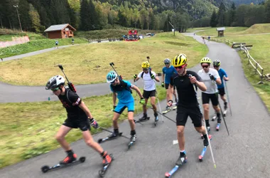Esquí sobre ruedas con Alpinum en Contamines Montjoie