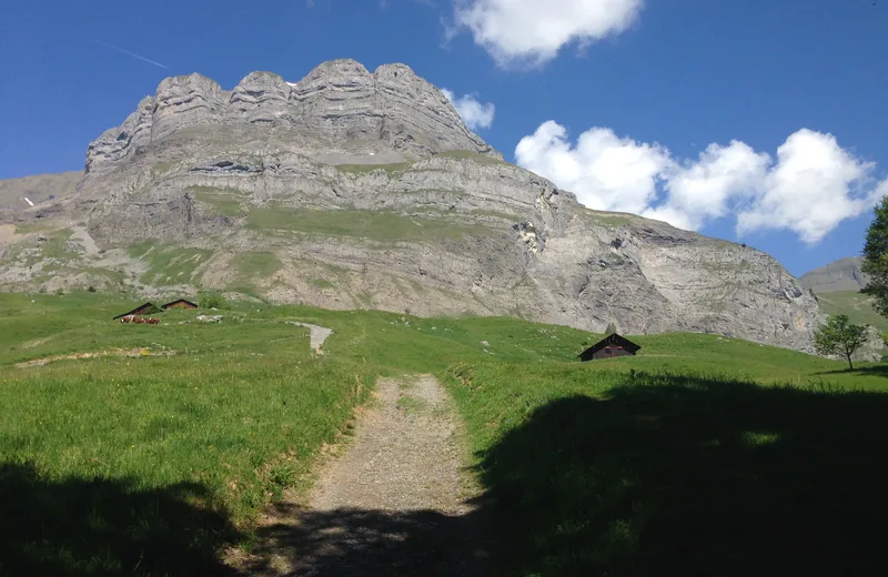 hiking trail: the Four Heads by Doran (2364 m)