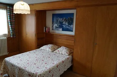 Chambre double avec vue Mont-Blanc