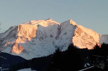Vue sur le Mont-Blanc