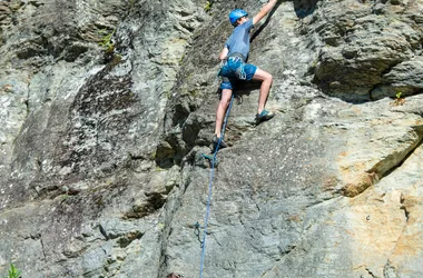 Duchère climbing rock