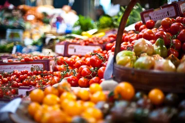Fruits et legumes au marché