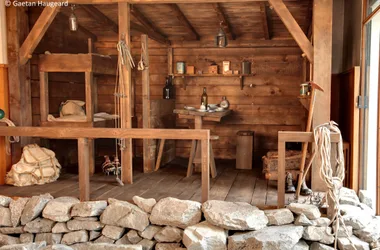 Musée Alpin Chamonix - refuge entrrée