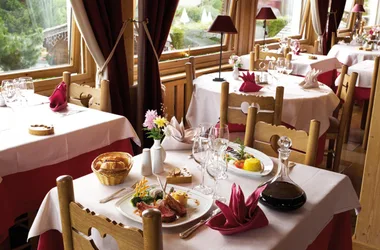 Restaurant Hotel 4* Aux Ducs de Savoie in Combloux