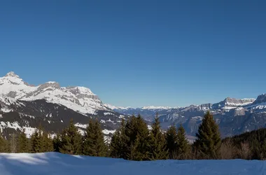 View of the Alpage de Porrez