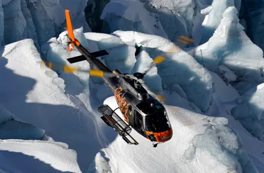 helicóptero chamonix mont blanc