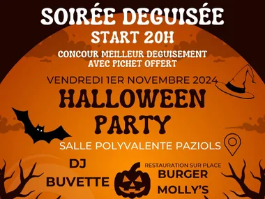 HALLOWEEN PARTY – SOIRÉE DEGUISÉE